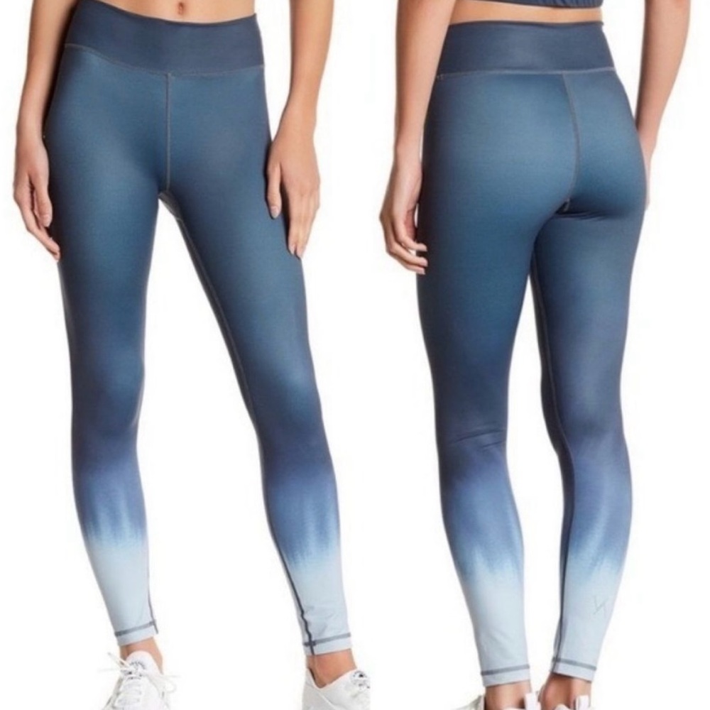 Ombre Blue Women's Leggings